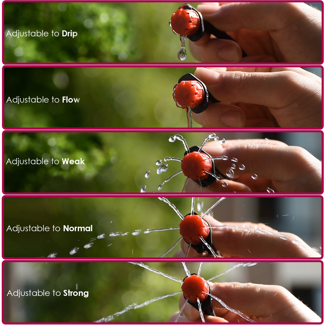 KESLA 30-1000PCS 4/7mm Garden Irrigation Nozzle