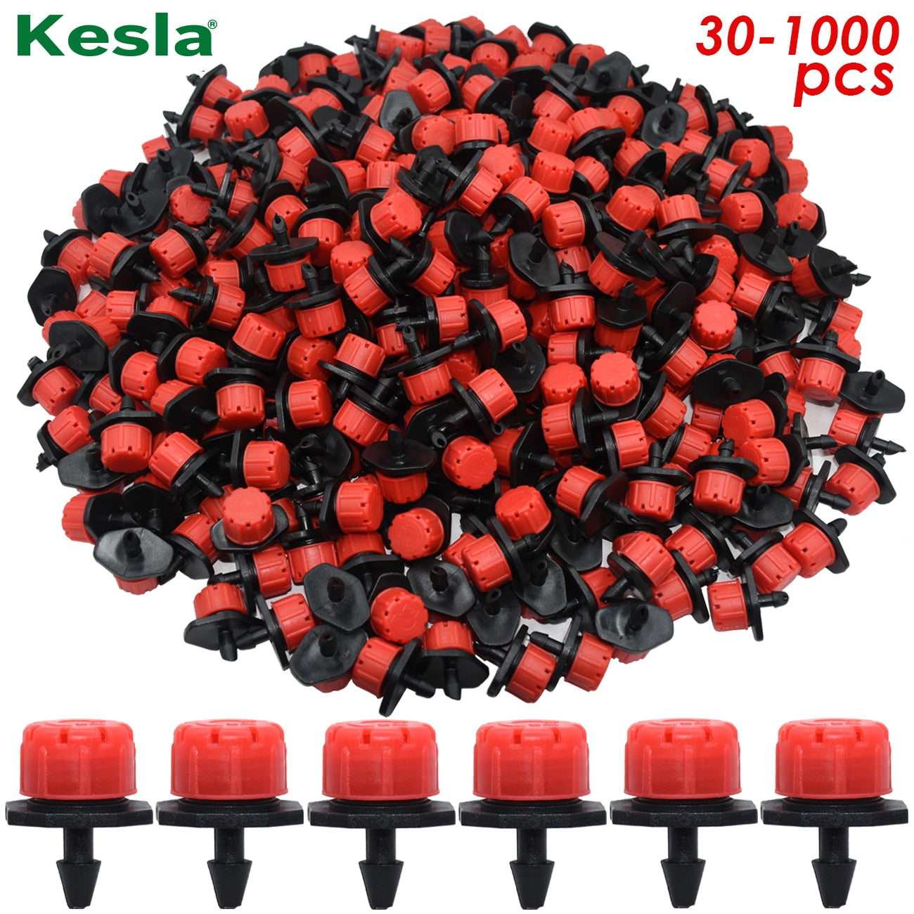 KESLA 30-1000PCS 4/7mm Garden Irrigation Nozzle